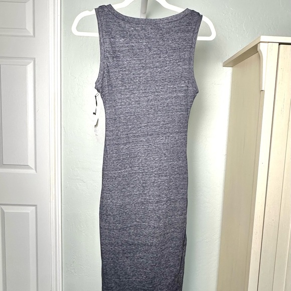 NWT: Treasure & Bond Bodycon Midi Dress Size X-Small in Navy Blue - Picture 3 of 5